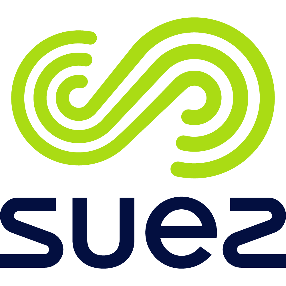 Markenlogo von Suez-containerdienst